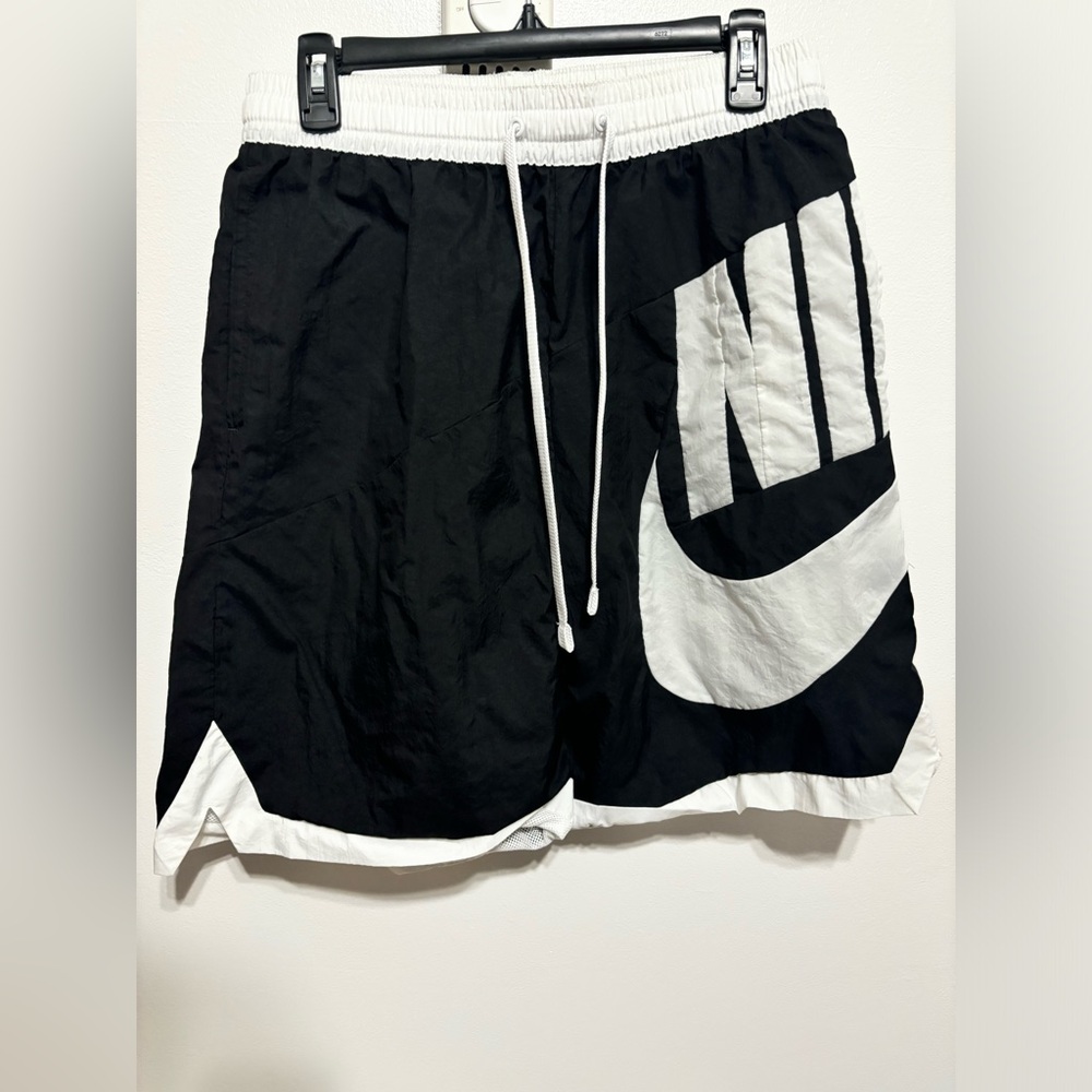 Nike Black and White Athletic Shorts